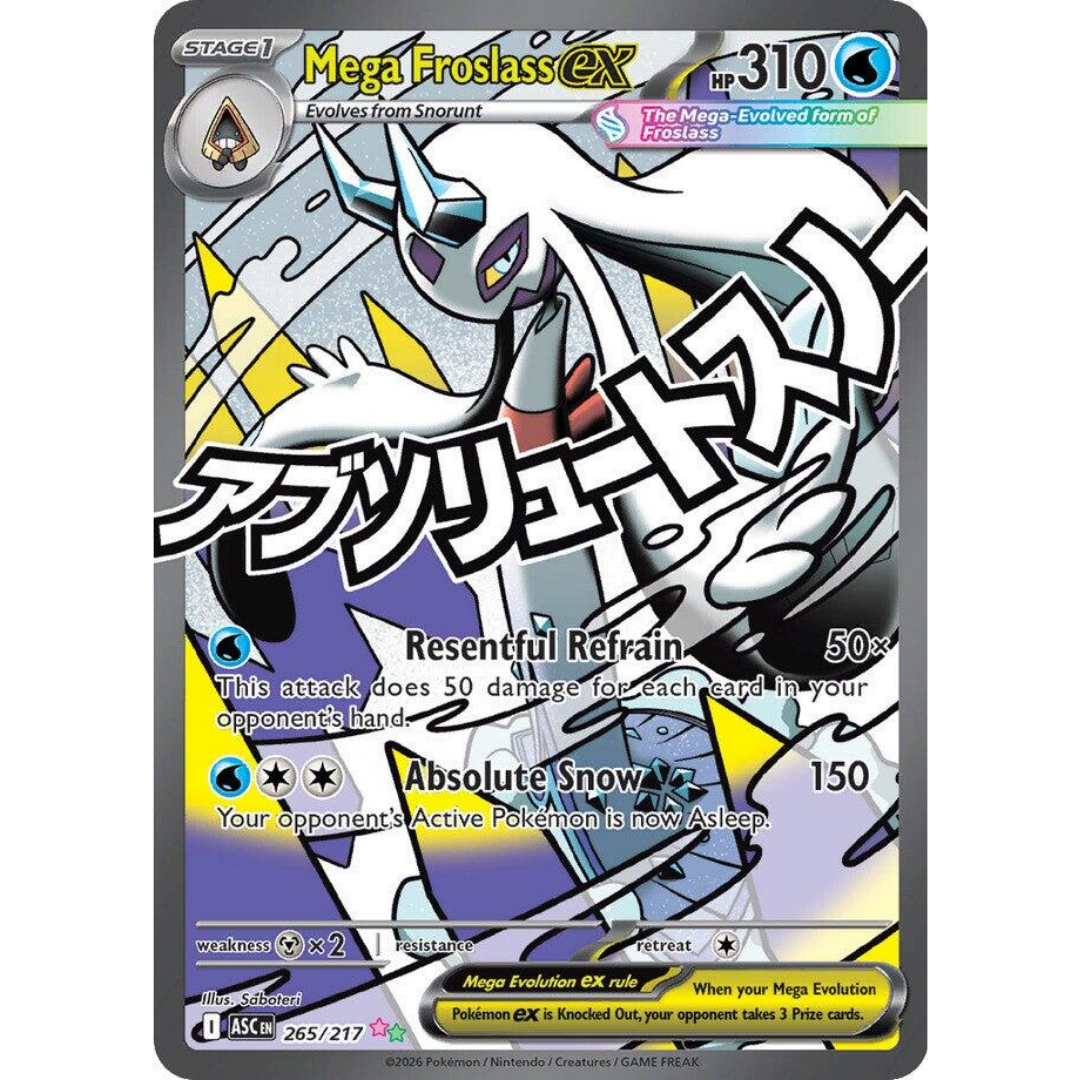 Mega Froslass ex (265/217) [Mega Evolution: Ascended Heroes]