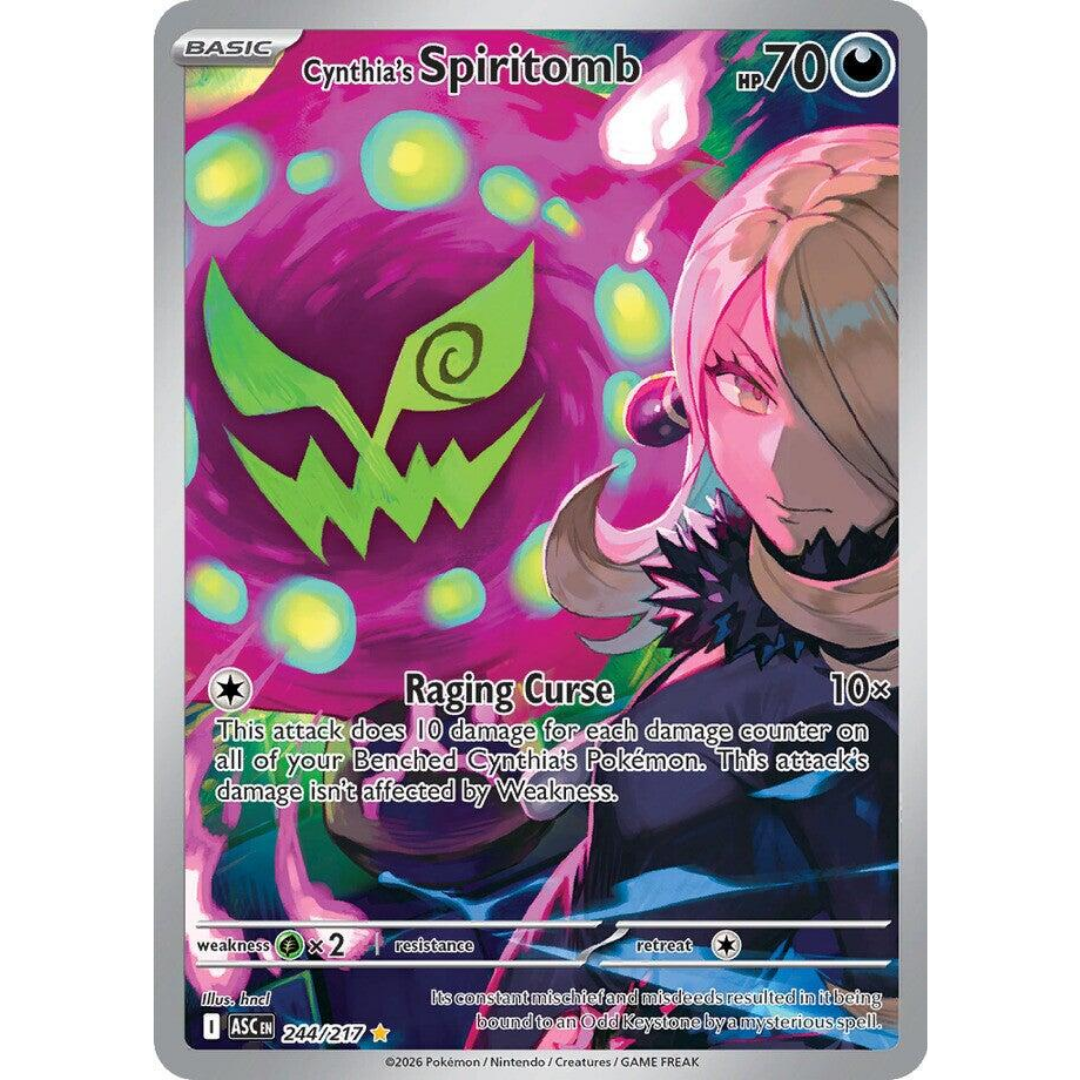 Cynthia's Spiritomb (244/217) [Mega Evolution: Ascended Heroes]