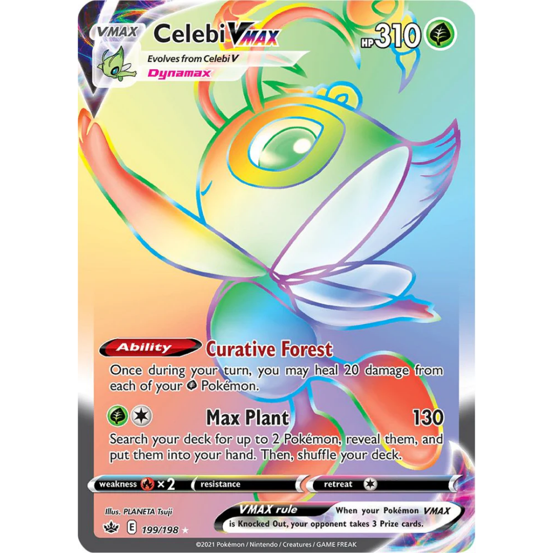 Celebi VMAX (199/198) [Sword & Shield: Chilling Reign]