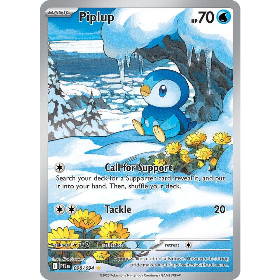 Piplup (098/094) [Mega Evolution: Phantasmal Flames]