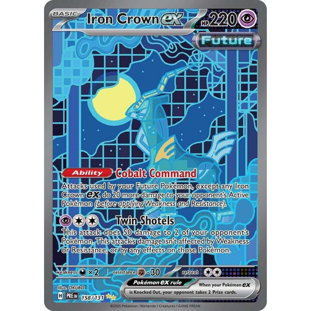 Iron Crown ex (158/131) [Scarlet & Violet: Prismatic Evolutions]
