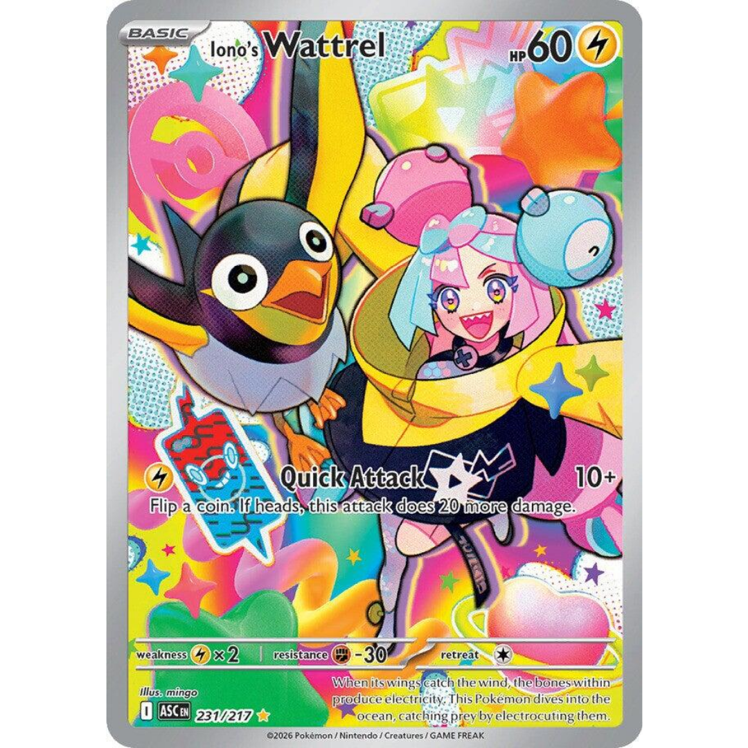 Iono's Wattrel (231/217) [Mega Evolution: Ascended Heroes]
