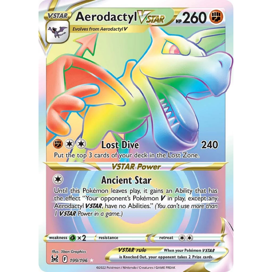 Aerodactyl VSTAR (199/196) [Sword & Shield: Lost Origin]