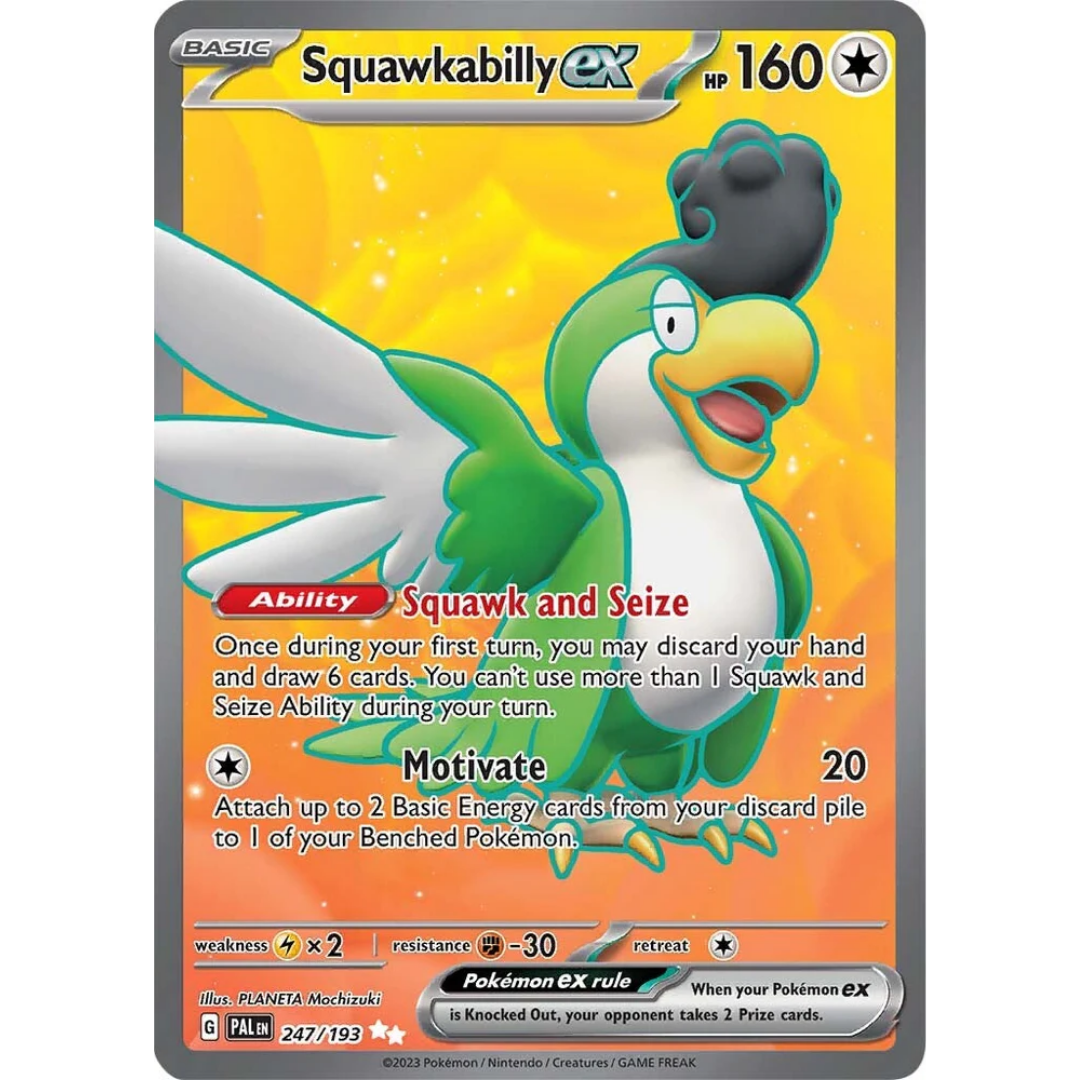 Squawkabilly ex (247/193) [Scarlet & Violet: Paldea Evolved]