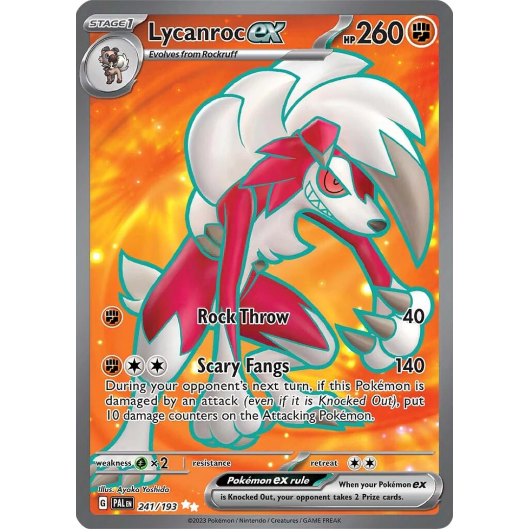Lycanroc ex (241/193) [Scarlet & Violet: Paldea Evolved]