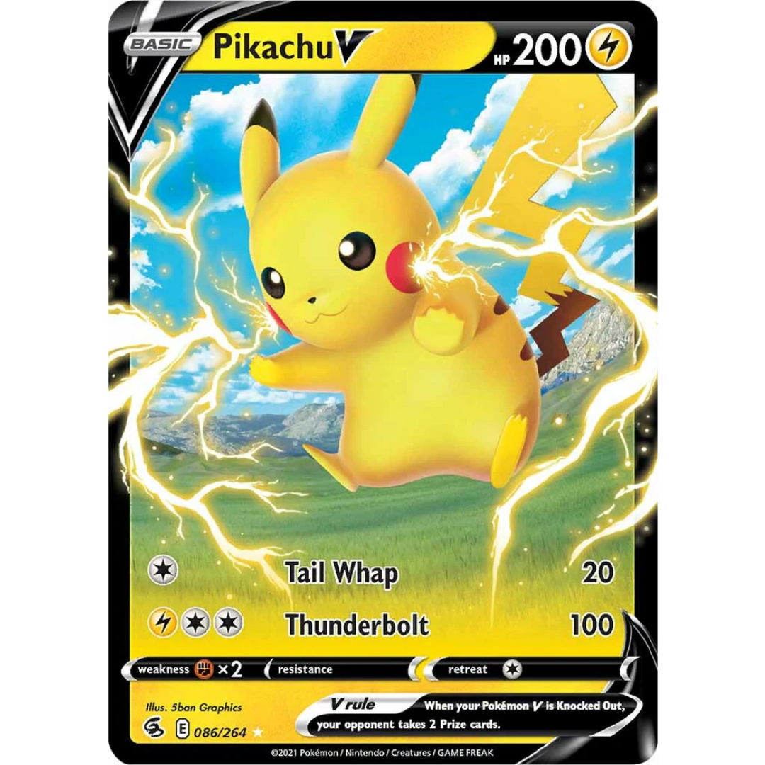 Pikachu V (086/264) [Sword & Shield: Fusion Strike]