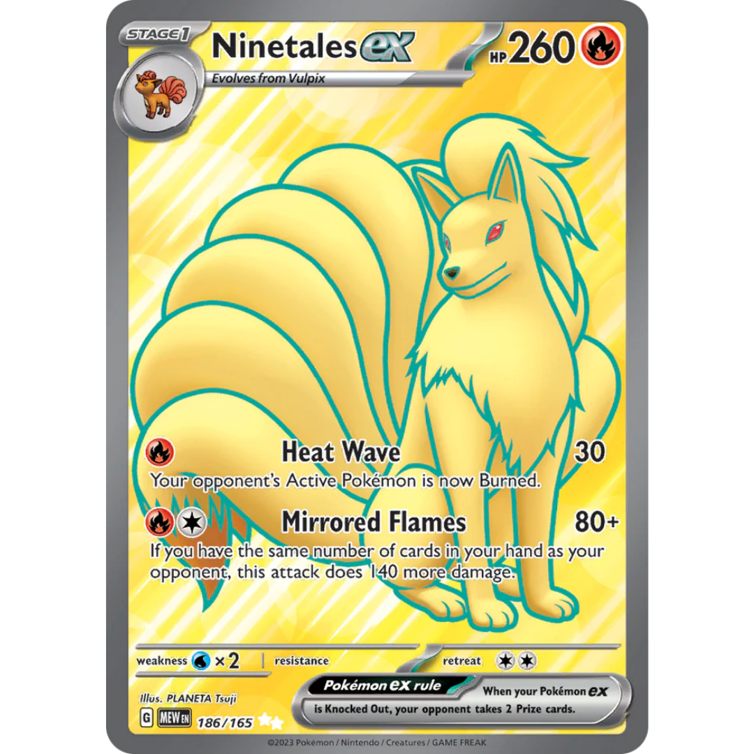 Ninetales ex (186/165) [Scarlet & Violet 151]