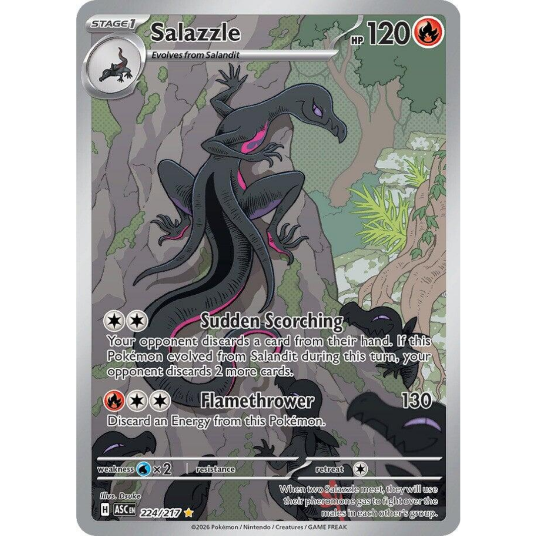 Salazzle (224/217) [Mega Evolution: Ascended Heroes]