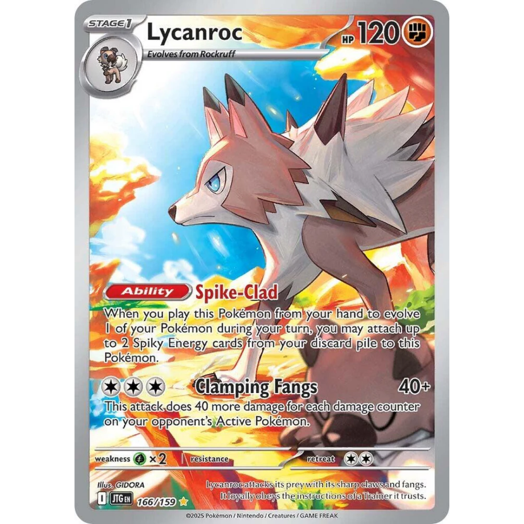 Lycanroc (166/159) [Scarlet & Violet: Journey Together]