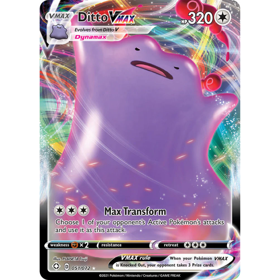 Ditto VMAX (051/072) [Sword & Shield: Shining Fates]