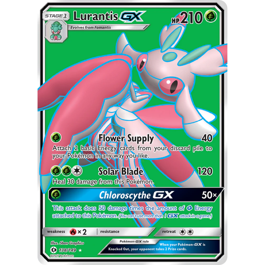 Lurantis GX (138/149) [Sun & Moon: Base Set]