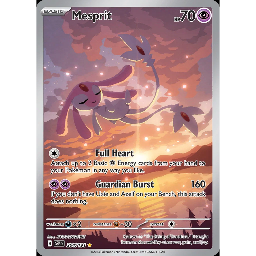 Mesprit (204/191) [Scarlet & Violet: Surging Sparks]