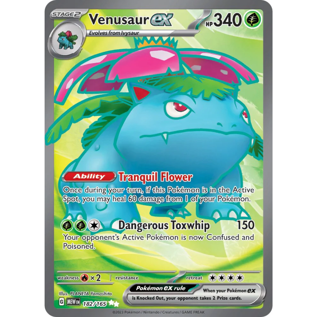 Venusaur ex (182/165) [Scarlet & Violet 151]