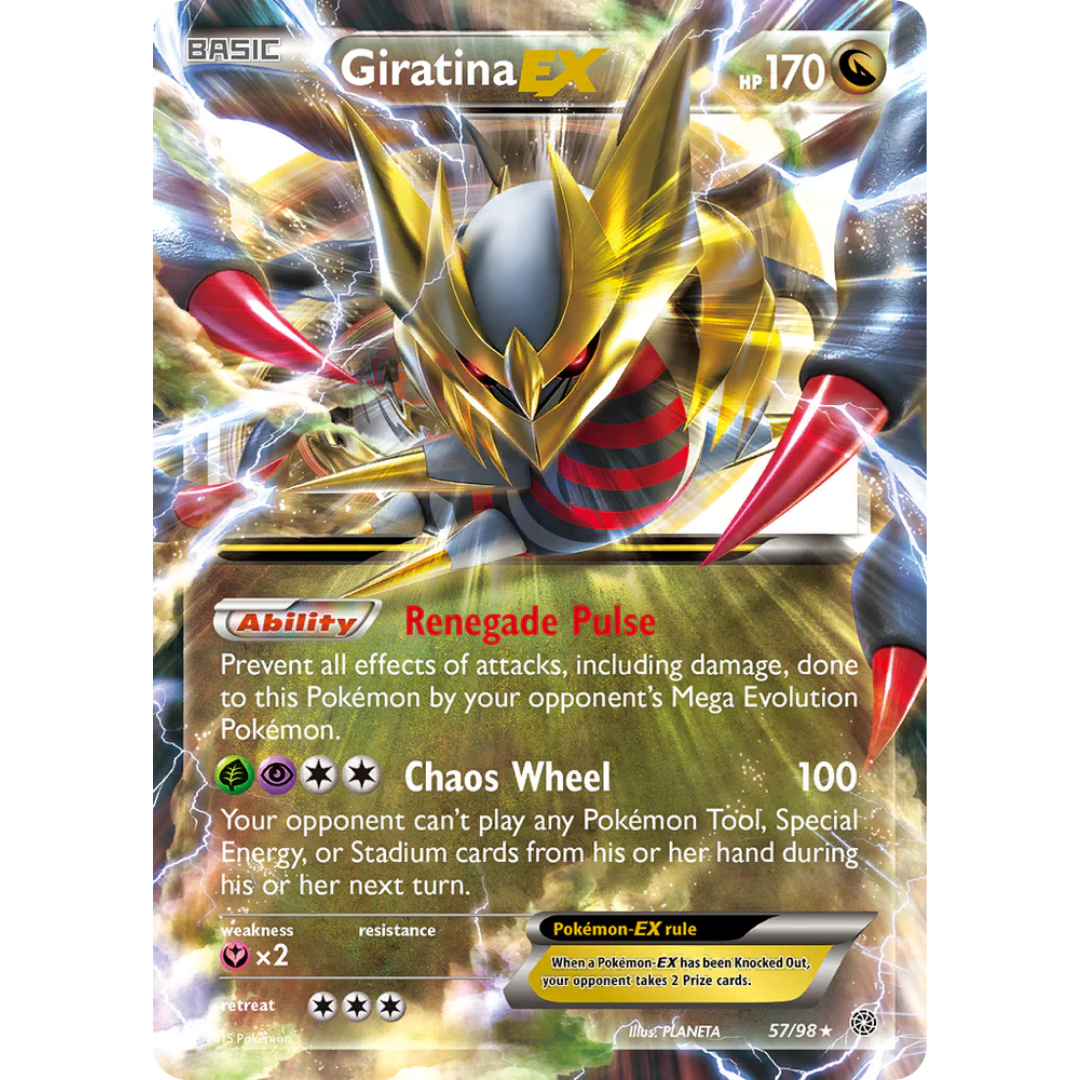 Giratina EX (57/98) [XY: Ancient Origins]