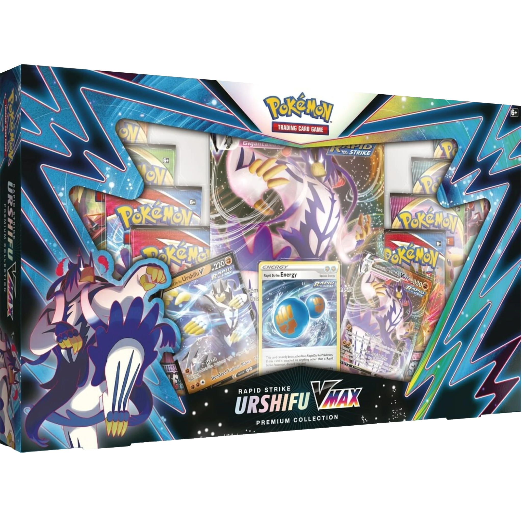 Rapid Strike Urshifu Vmax Premium Collection ( Sword & Shield ) Pokemon TCG