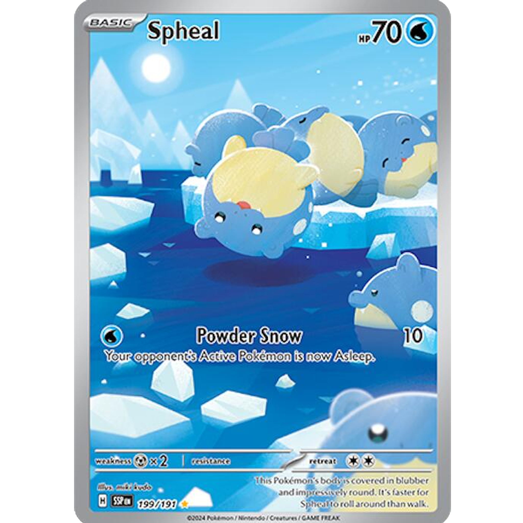Spheal (199/191) [Scarlet & Violet: Surging Sparks]