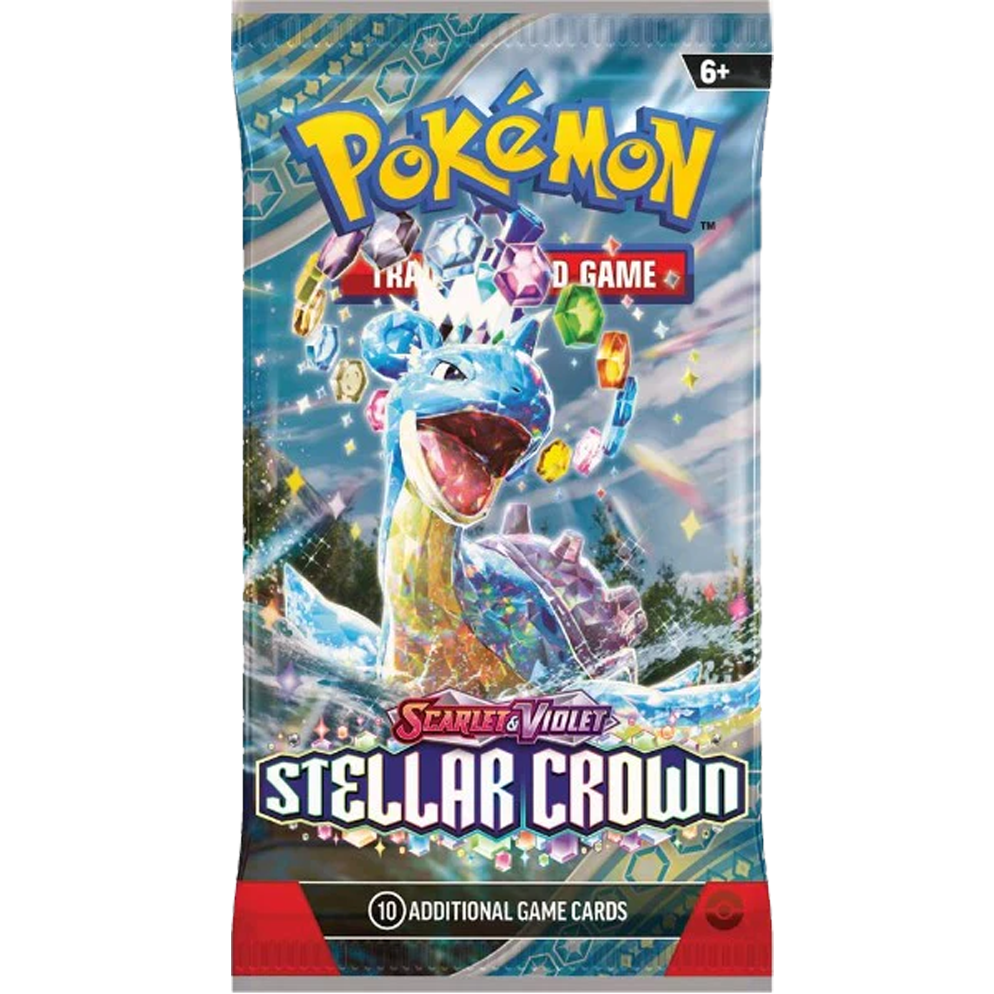 Stellar Crown Booster Pack - Random Artwork ( Scarlet & Violet ) Pokemon TCG